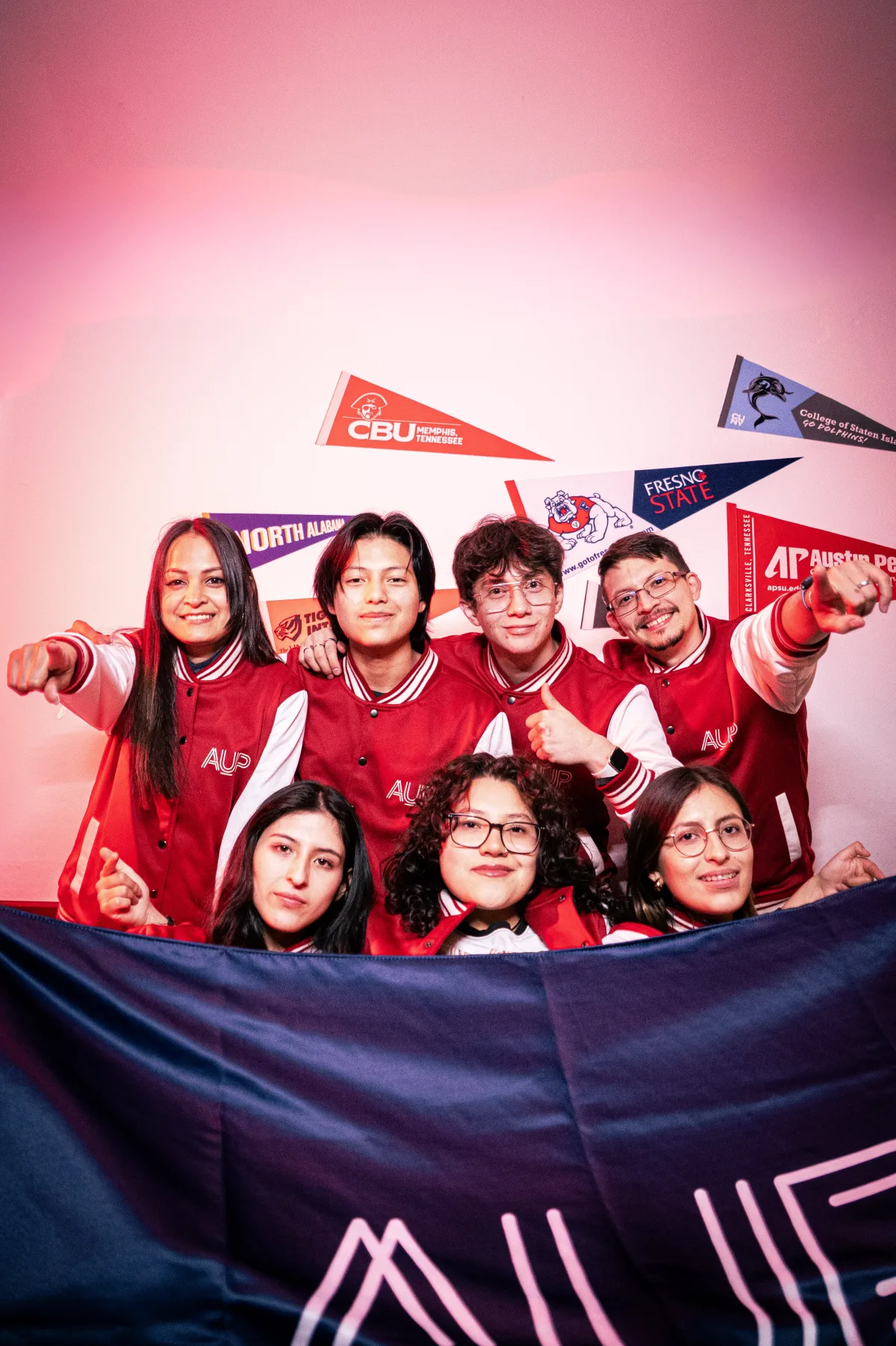AUP cohort with the program flag