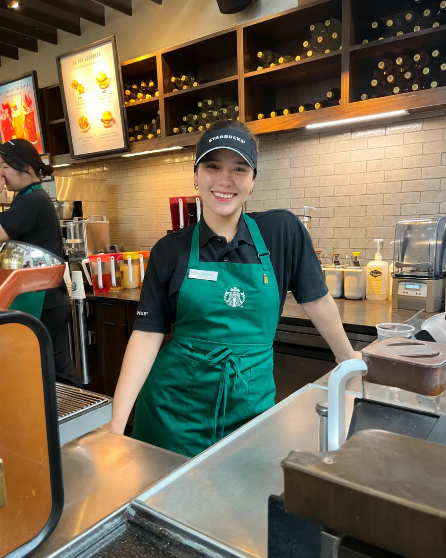 Arianna Quevedo at her campus job