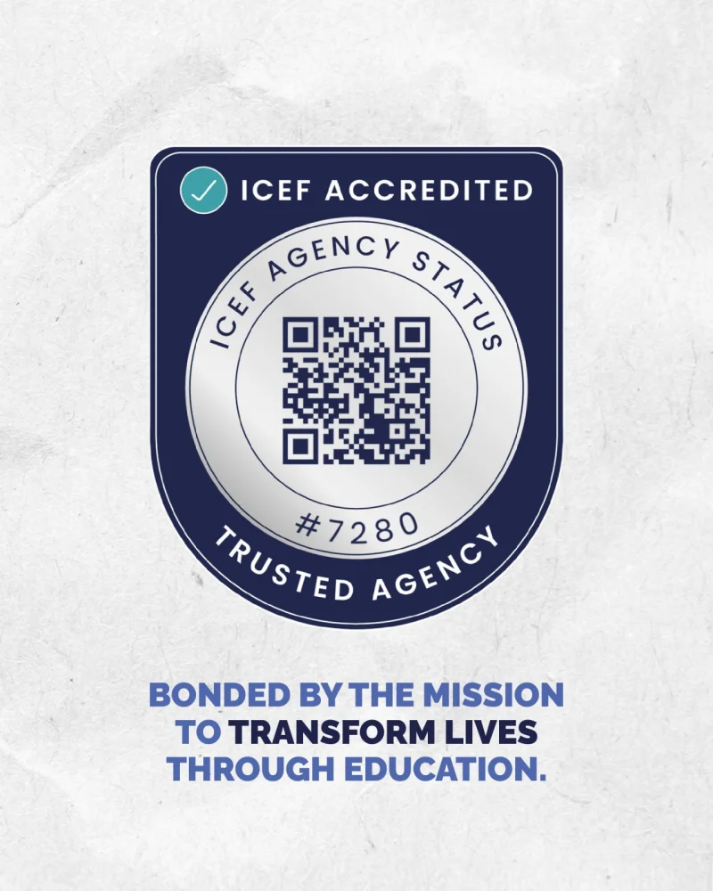 Contamos con la acreditación internacional ICEF Agency Status
