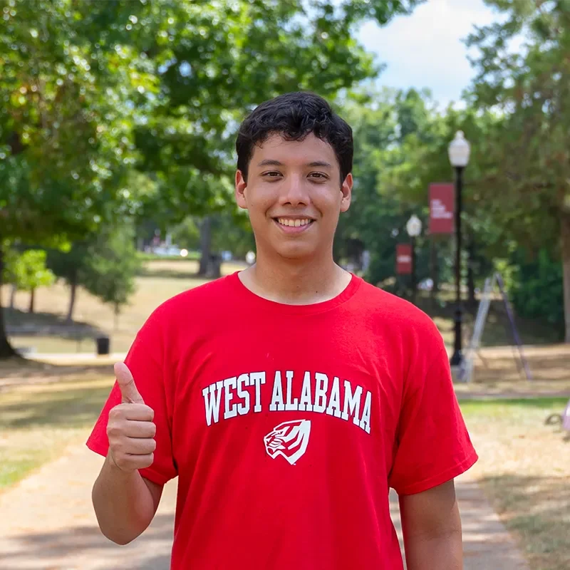 Mateo Eslava, estudiante AUP · University of West Alabama