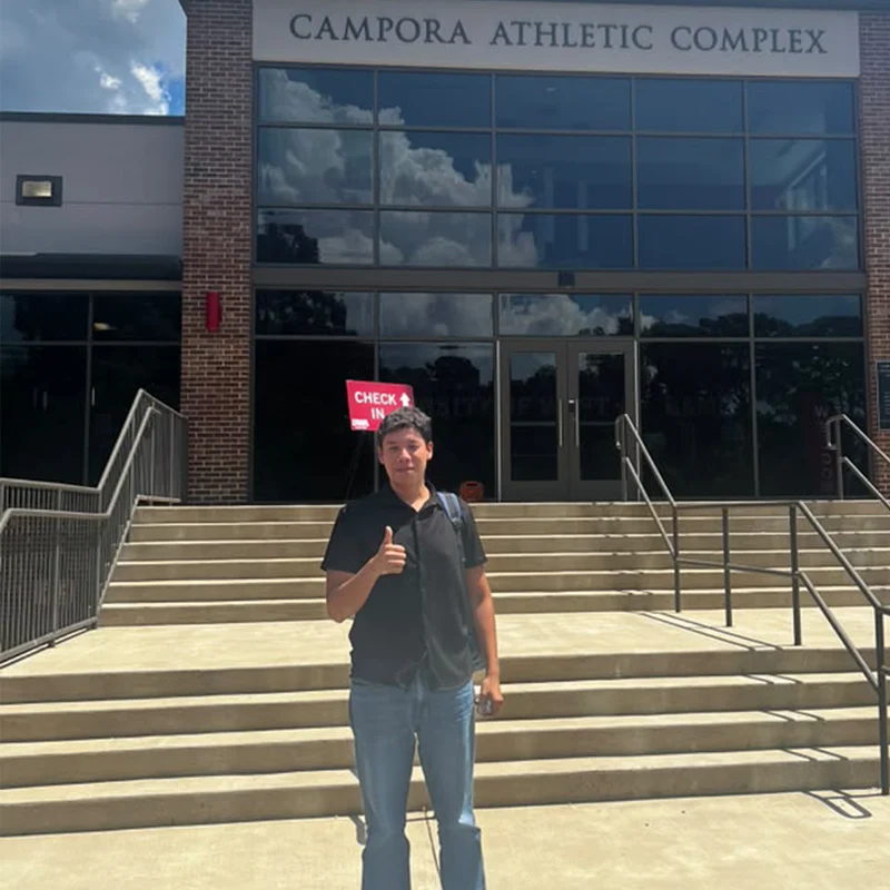 Mateo Eslava, estudiante AUP · University of West Alabama